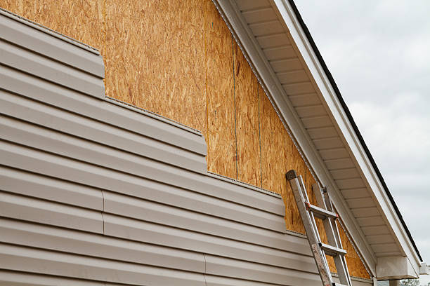 Professional Siding Replacement technician working in Pine, CO